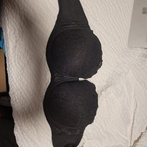 Torrid black strapless bra